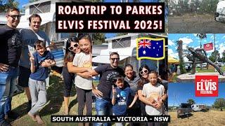 AUSTRALIA VLOG ROADTRIP TO PARKES ELVIS FESTIVAL 2025! + OVERNIGHT HALFWAY AT BALRANALD NSW 