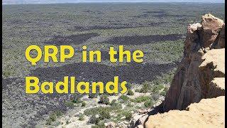 QRP in the Badlands.  Portable Ham Radio at El Malpais National Monument