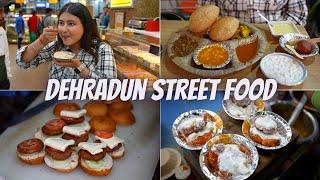 Best DEHRADUN Street Food | Bun Tikki, Aloo Kachori, Bal Mithai, Sandwich & More