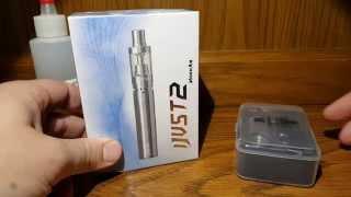 Eleaf ijust 2 unboxing.