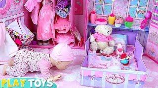 New Dollhouse Furniture for Baby Born! Play Toys