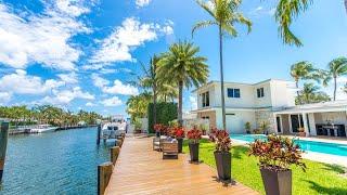 Spectacular Waterfront Mid-Century Home | 2253 Keystone Blvd, North Miami, FL