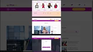 Ecommerce HTML CSS Template