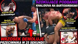 SZOKUJĄCE PODDANIE KHALIDOVA NA BARTOSIŃSKIM!!(KSW,MMA,RUCHAŁA,WRZOSEK,KUBERSKI,BŁACHOWICZ,INFO)