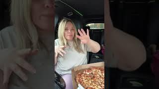 Trisha Paytas Enjoys a Solo Domino's Pizza Party | Relaxing Night In