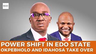 Power Shift in Edo: Okpebholo and Idahosa Take Office as Governor and Deputy