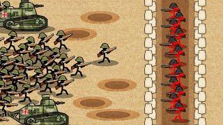 I Made The BEST WW1 Stickman Game EVER! | Stickman Trenches