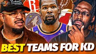 The BEST Teams for Kevin Durant's Next Chapter