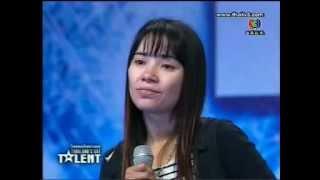 Thailand's Got Talent, กิ๊ก วารุณี GiG Warunee, What's Up? [with Lyrics]