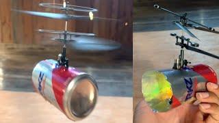 How to make airplane from cans