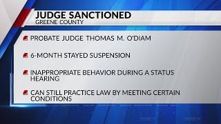 Suspended Greene Co. judge may still practice law