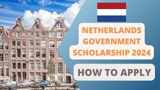 Netherlands Government Scholarship 2024 | NL Scholarship in Holland