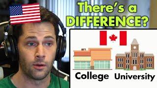 American Reacts to Canada's Educational System