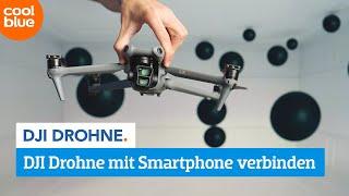 Wie verbindest du deine DJI Drohne mit einem Smartphone ?