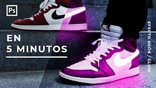  Cómo hacer EFECTO NEÓN / GLOW en PHOTOSHOP | Tutorial RÁPIDO y FÁCIL