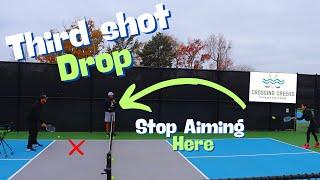 Elevate Your Pickleball Game By Learning These FIVE Keys To Master The Third Shot Drop