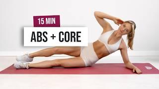 15 MIN INTENSE ABS Workout - Deep Burn, No Equipment Home Workout