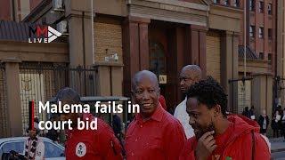 Julius Malema fails in court bid to challenge law after land grab remarks