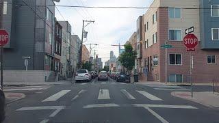 Driving from Point Breeze to Kensington in Philadelphia, Pennsylvania