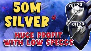 Over 50M Silver With No Specs?! | Europe Server | Albion Online |