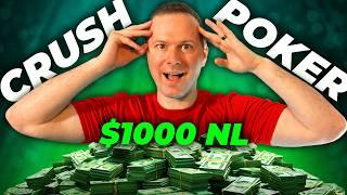 Crushing 1000NL Poker: Expert Hand Analysis from a Poker Pro