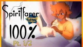 Spiritfarer: Farewell Edition - Full Game Walkthrough (No Commentary) - 100% Achievements [Part 1/2]