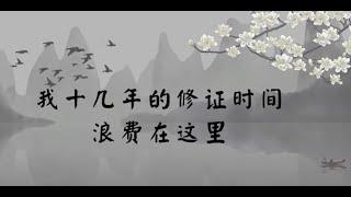 我十几年的修证时间   浪费在这里（分类：关于宁师）