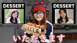 JADI CHEF SUSHI TAPI KITA MAU DIJADIIN SUSHI GEPREK SAMA MONSTER DISINI w/@KeiKeiRoblox @LenLen07