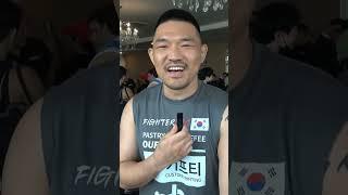FFC 001 한일전 파이터100 김재민 "독도를 건드린 사카이 초타를 후회하게 해주겠다." #FFC #FFC001 #한일전 #shorts