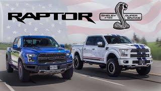 2017 Ford Raptor vs 700hp Shelby F150 Review - American Legends