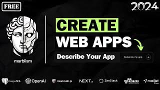 CREATE Web Apps with 1 Prompt in minutes (2024)