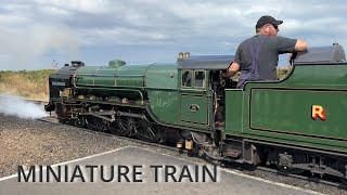 I Traveled the Entire Route on Vintage Steam Locomotives of England's Iconic Miniature Railway