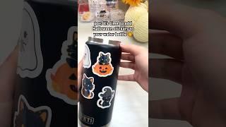 halloween stickers for your water bottle 