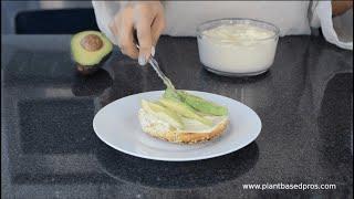 HOW TO MAKE EASY VEGAN CREAM CHEESE FOR BAGELS | Plant Based healthy cashew cheese recipe