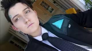 [Detroit Become Human] Connor Cosplay but the entire video is a mess