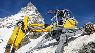 Walking "spider" excavators: the mountain goats of earth-moving