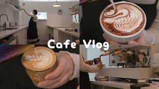 CAFE VLOG ️ 30주 임산부 바리스타의 카페 브이로그, 오픈부터 마감까지 함께해요 , , , 