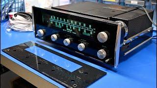 McIntosh MR74 Tuner Front Glass Replacement