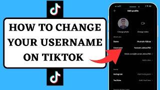 How to change TikTok username (android)