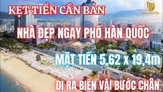 ( Đã Bán)Nhà Gần Biển Nha Trang . Khu phố Hàn Quốc kinh doanh tấp nập . Cách biển vài bước chân