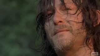 TWD: Daryl reacts to Rick's Death