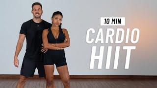 10 MIN CARDIO HIIT WORKOUT - ALL STANDING - Full Body, No Equipment, No Repeats