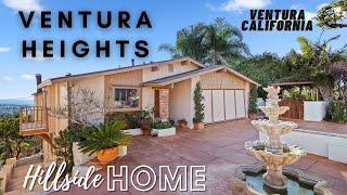 Ventura, California Real Estate | Hillside Luxury Home | 2,782 SF | Ventura Heights [OCEAN VIEWS]