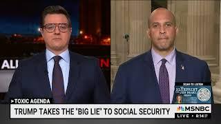 Cory Booker pushes back on Elon Musk and Donald Trump's lies about Social Security