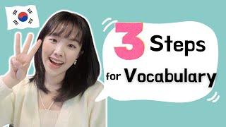 How to Study Korean Vocabulary for Beginners ️