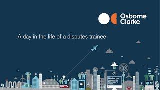 A day in the life of a disputes trainee | Inside Osborne Clarke