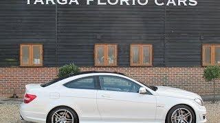 Mercedes-Benz C63 AMG V8 Coupe for sale at Targa Florio Cars in Sussex