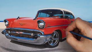 Classic Car Painting - Chevy