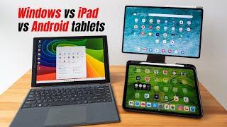 iPad vs Android and Windows tablets (artist perspective)