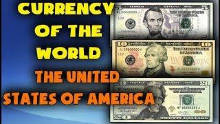 Currency of the world - USA. US dollar. Exchange rates United States. United States banknotes